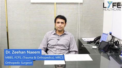 Dr Zeehan Naeem Orthopaedic Surgeon Talking About Osteoporosis