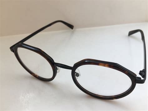 Handmade Black Metal Preppy Ivy League Hex Top Eyeglasses Etsy