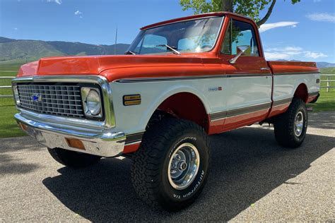 1972 Chevrolet K10 4x4 Pickup For Sale On Bat Auctions Sold For