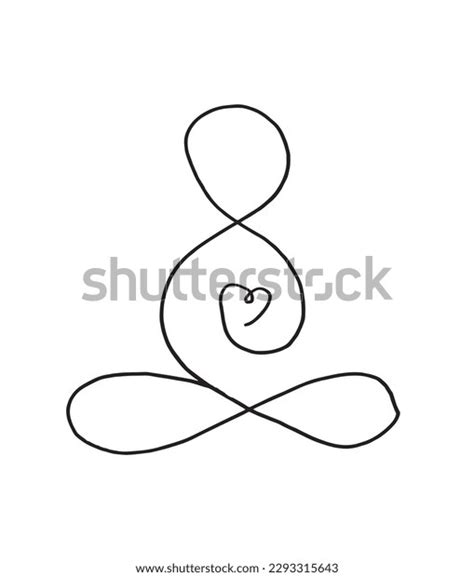 Human Outline Illustration Vector Image Hand Stock Vector (Royalty Free) 2293315643 | Shutterstock