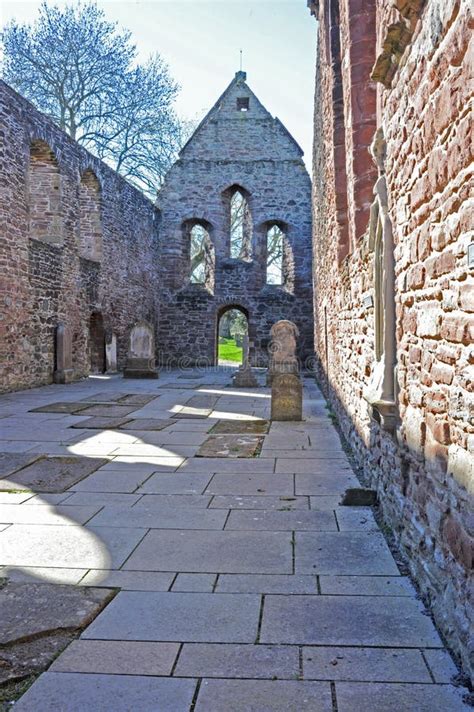 Beauly Priory Ruins Interior Stock Image - Image of ancient, europe ...