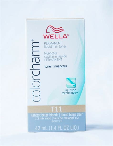 Wella Color Charm Permanent Liquid Toner T Lightest Beige Blonde Ml