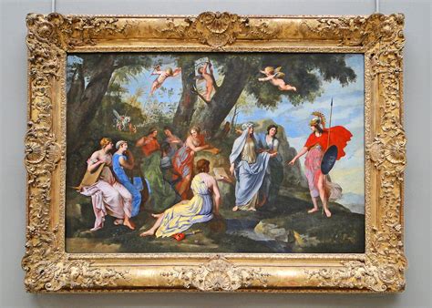 French Painting Minerva And The Muses Minerve Chez Les M Flickr