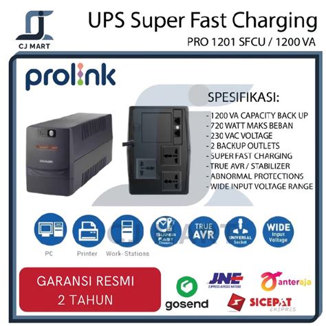 Jual Ups Prolink Pro Sfcu Va Shopee Indonesia