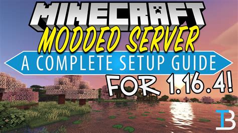 How To Make A Modded Minecraft Server In 1164 Forge Server For 116