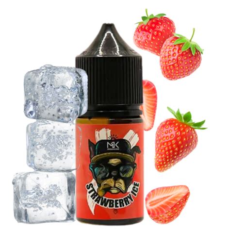 Liquido Maskking Nicsalt Strawberry Ice Cigarro Eletr Nico Pre O