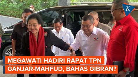 Usai Prabowo Gibran Daftar KPU Megawati Dan Para Petinggi Parpol