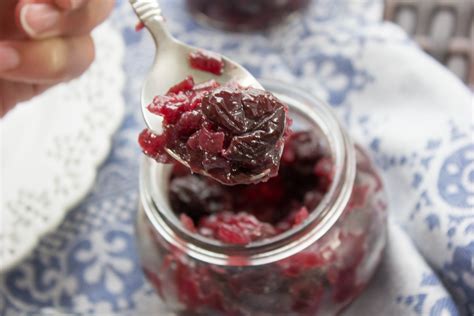 Roasted Cherry Chutney Recipe Roasted Cherry Chutney Fruit Jam