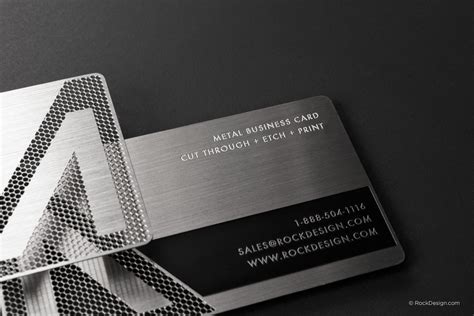 Metallic Business Card Templates