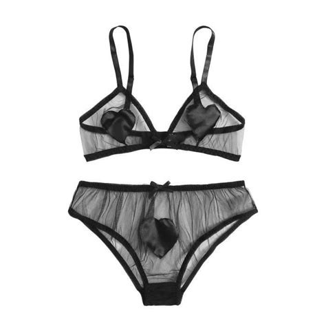 Sous V Tements Rotiques Sexy Lace Temptation Three Point Lingerie Love