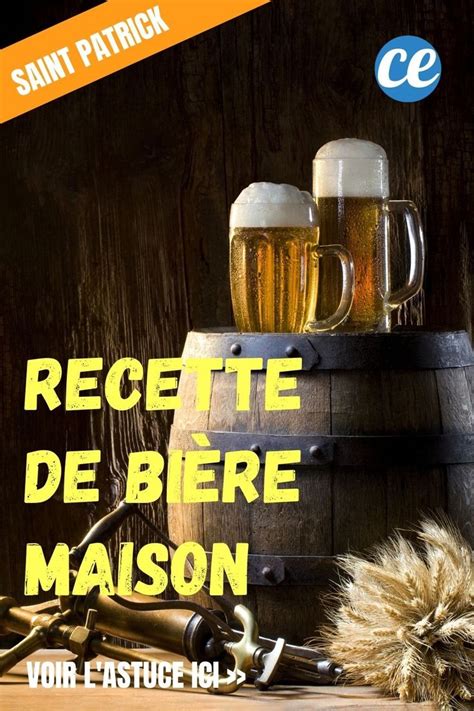 Pour La Saint Patrick Une Recette De Bi Re Maison Biere Maison