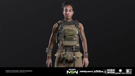 Jeongmin Alice Lee Call Of Duty Modern Warfare 2 Character Art Nova