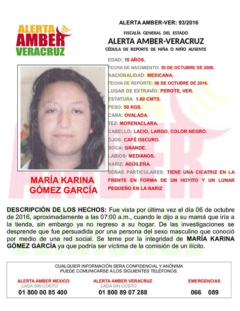 Activa FGE Dos Alertas Amber Por Desapariciones De Adolescentes En