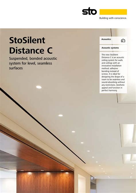 Sto Silent Distance C Overview Brochure May By Sto Werkstatt Issuu