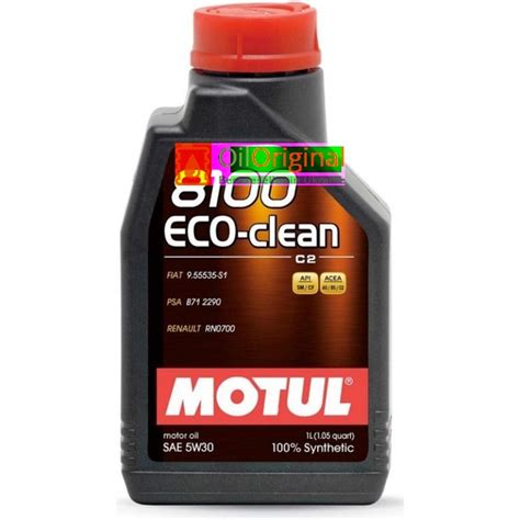 Моторное масло Motul 8100 Eco-Clean 5w30