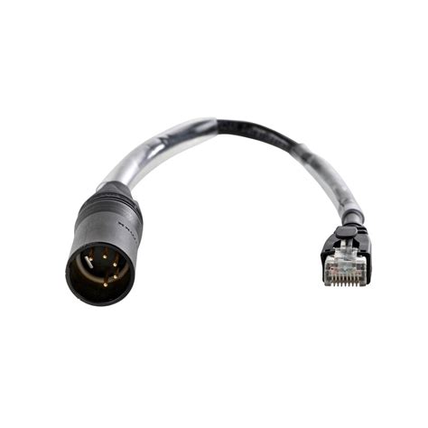 Dmx Pm Rj Dmx Pin Male Plug Xlr To Ethernet Adapter Lex Products