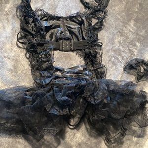 Cosplay Intimates Sleepwear Japanese Maid Cosplay Sexy Costumes Perspective Lingerie Lace