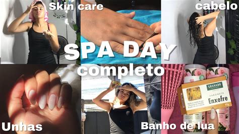 Spa Day Completo Cabelo Skin Care Banho De Lua Unhas Amanda