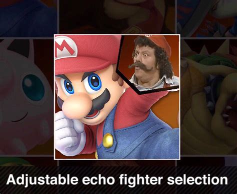 Mario Echo Fighter Super Smash Brothers Ultimate Know Your Meme