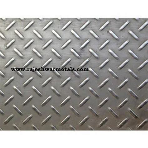 Ss Checkered Sheet And Plates At Rs Kg Stainless Steel Checkered