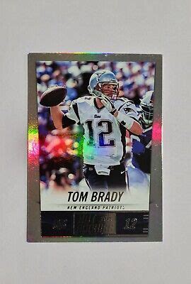 Panini Score Tom Brady Hot Rookies Refractor Patriots Ebay