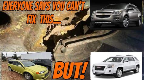 How To Fix A Rusted Trailing Arm Chevy Equinox Saturn Vue GMC Terrain