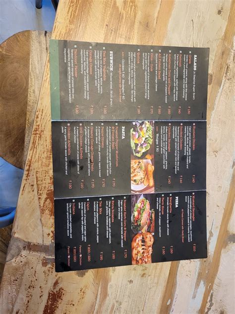 Menu At Delhi Cafe Urban By Nature Under Pass New Delhi