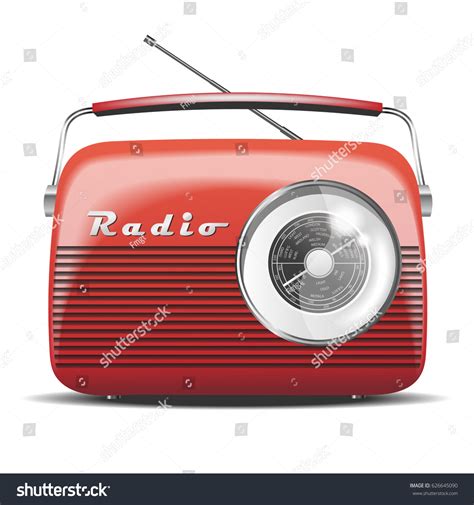 3,012 Red Vintage Radio Isolated Images, Stock Photos, 3D objects, & Vectors | Shutterstock