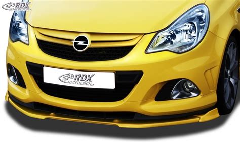 Rdx Front Spoiler Vario X Opel Corsa D Facelift Opc Nuerburgring