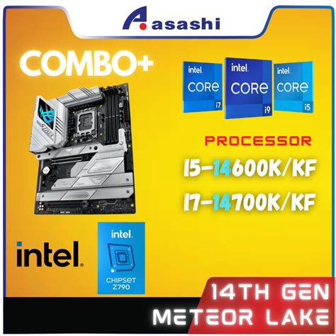 Intel 14th Gen Processor I5 14600kf I5 14600k I7 14700k I7 14700kf I9 14900k I9