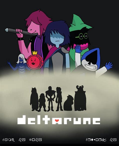 Lotr Styled Deltarune Poster Rundertale