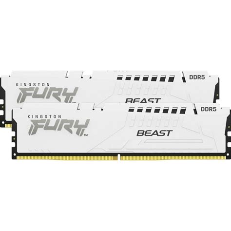 Kingston FURY Beast Blanc DDR5 6000 MHz 32 Go 2 X 16 Go CL40