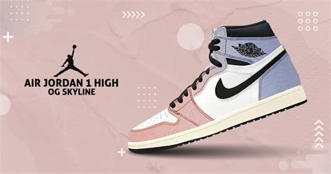 Sunset Hues Hit The Air Jordan 1 High Og Skyline Fastsole