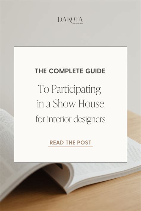 The Interior Designer S Guide To Participating In A Show House