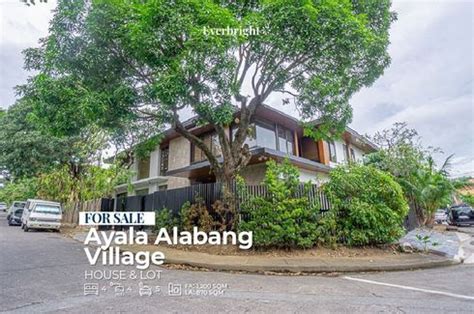 Ayala Alabang Village Muntinlupa Br House And Lot For Sale House