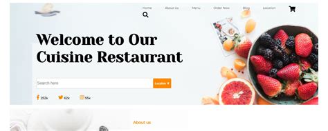 A Collection Of 20 Restaurant Website With HTML CSS And JavaScript