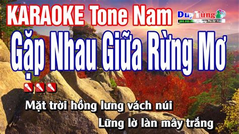 Karaoke G P Nhau Gi A R Ng M Tone Nam Nh C S Ng Duy T Ng Youtube