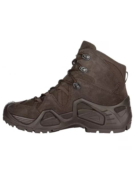 LOWA Damskie Buty Taktyczne ZEPHYR GTX MID TF Ws Dark Brown