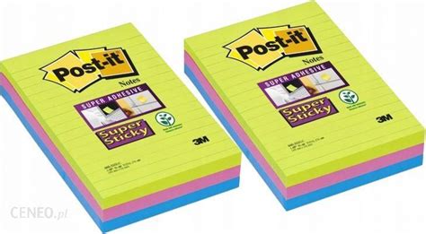 Karteczki Samoprzylepne Post It Xxl 101X152Mm X 2 Ceny I Opinie