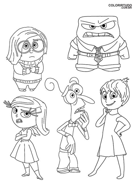 Divertidamente Personagens Para Imprimir