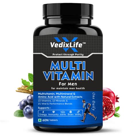 Multivitamin For Men Vedix Life