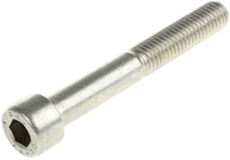 Rs Pro Rs Pro Plain Stainless Steel Hex Socket Cap Screw Din