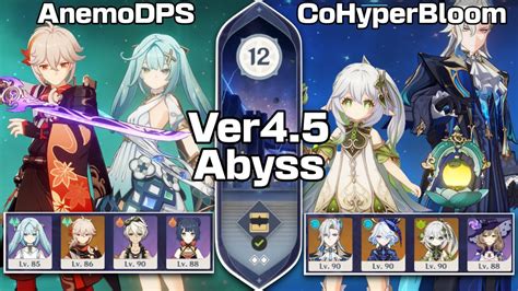 C2 Kazuha Faruzan Anemo DPS C0 Neuvillette X Lisa Spiral Abyss 4 5