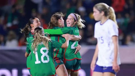 Histórico México Femenil vence a Estados Unidos en Copa Oro y termina