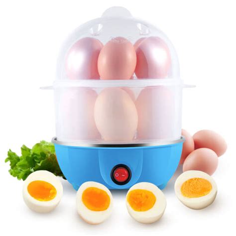 Uten 350w Egg Boiler Double Egg Maker Poacher Cooker Electric Functional Steamer Ebay