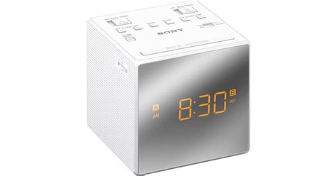 Sony Dual Alarm Clock Radio (White) ICFC1TWHITE B&H Photo Video