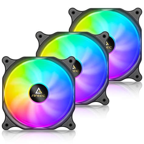 Antec 120mm Rgb Case Fan Rgb High Performance Pc Fan 4 Pin Rgb F12