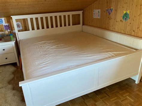 Ikea Hemnes X Cm Bett Mit Lattenrost Und Matratze Acheter Sur