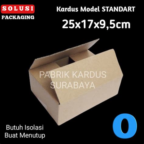 Jual Kardus Polos Tipe O Kardus Sepatu Box Dos Dus Kotak Kota