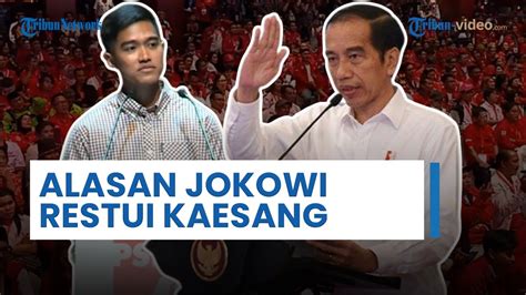 Jokowi Blak Blakan Bongkar Alasan Restui Kaesang Jadi Ketum PSI Meski